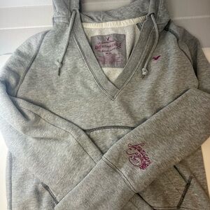 American Eagle Outfitters Women's Gray Hoodie
